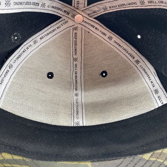 Elm Company Snapback Camo Leaf Cap Hat - Picture 6 of 7